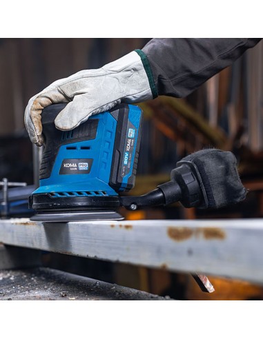 Lijadora excentrica 20 v brushless (sin batería...