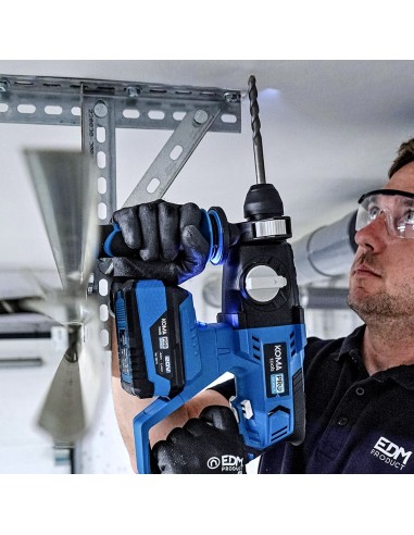 Kit maletin martillo perforador 20 v con 1...