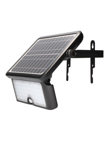 Aplique solar 10w 1150lm recargable. sensor...