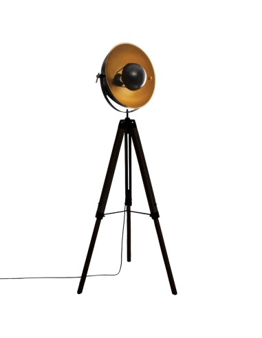 Lampara tripode modelo 'loft lahti' negro e27 156,5 x 65 x 57cm