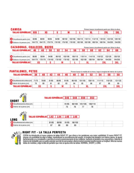 Pantalon vaquero cabries blue jeans cofra talla 46