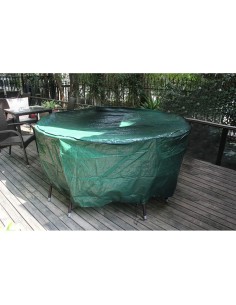 Funda de protección. cubre mesa y sillas ø205x90cm 100g/m² 2