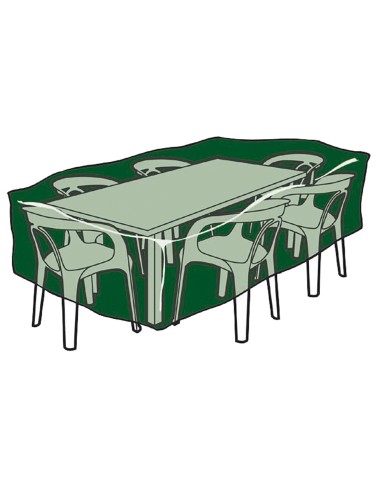 Funda de protección. cubre mesa y sillas 225x143x90cm 100g/m²