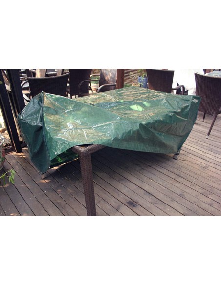 Funda de protección. cubre mesa y sillas 225x143x90cm 100g/m²