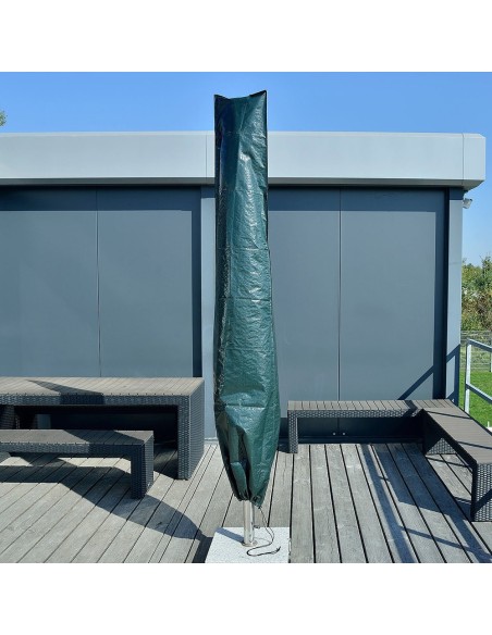 Funda de protección cubre sombrilla ø27-42x202cm 100g/m²