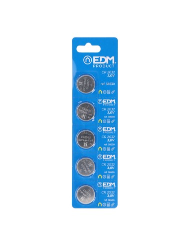 Micro pila de boton litio max-pro cr2032 3v ø20x3,2mm