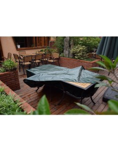 Funda de protección. cubre mesa y sillas 143x225x90cm 240g/m² 2