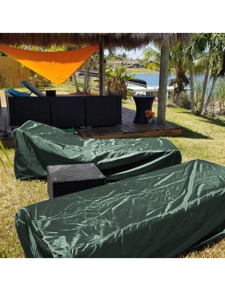 Funda de protección cubre tumbonas 78x205x40cm 240g/m²