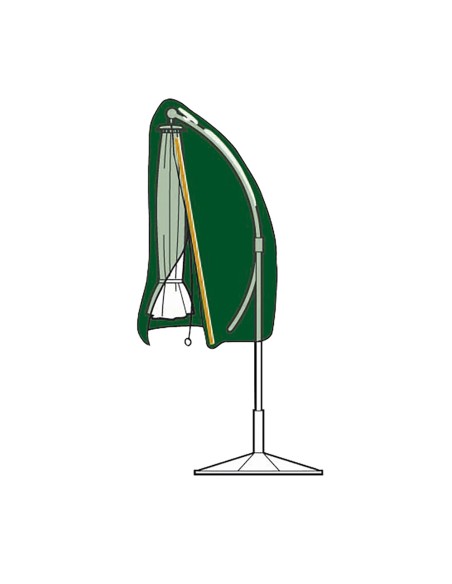 Funda de protección cubre sombrilla ø27-42x202cm 240g/m²