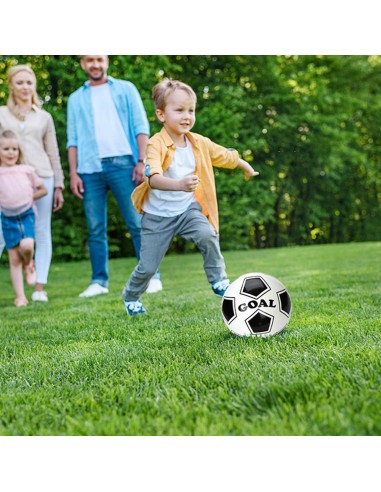 Pelota infantil de plastico ø23cm blanca