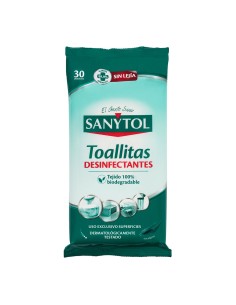 Toallitas multiusos desinfectantes 30 uds
