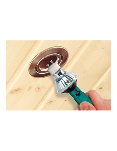 Ventosa para extraer bombillas dicroicas gu10 y...