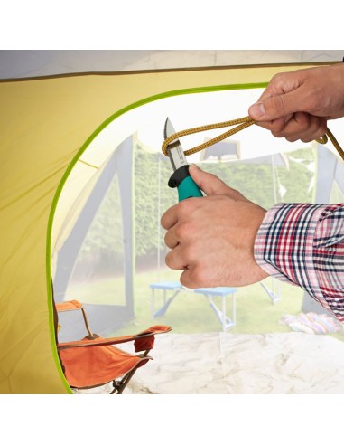 Cuchillo de exterior con estuche 4086000 wolfcraft