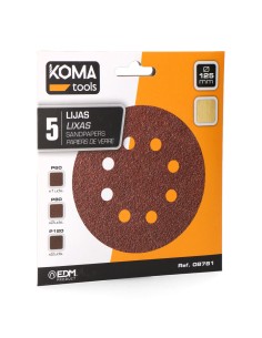 5 lijas para lijadora excéntrica 08780