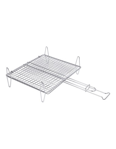 Parrilla doble para pescado 40x45cm sauvic