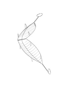 Parrilla besuguera inoxidable. 13,5x54cm sauvic 2