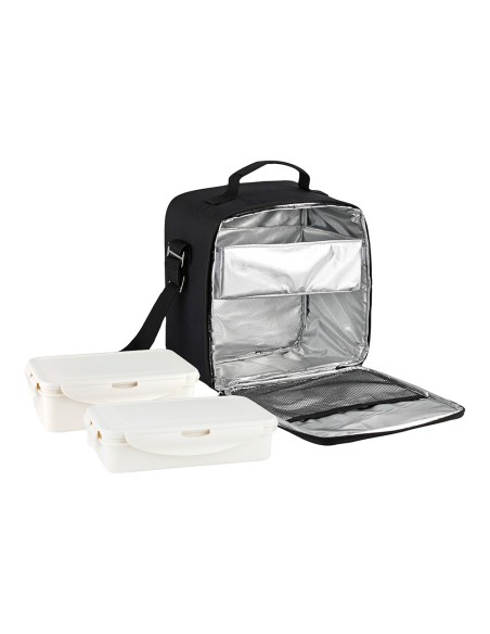 Bolsa porta alimentos tappy max (con tuppers) fagor 20x14,5x26cm