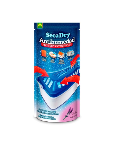 Secadry antihumedad recambio 500 g 231648 massó