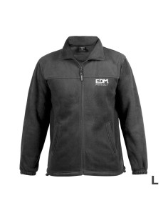 *merchandising* chaqueta polar fleece 280g/m² con cremallera edm talla-l
