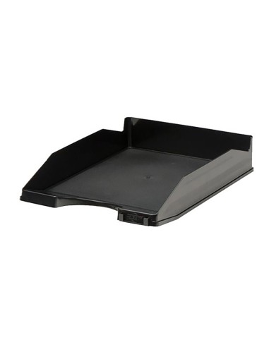Bandeja sobremesa faibo 93 negro apilable 350 x 250 x 65 mm