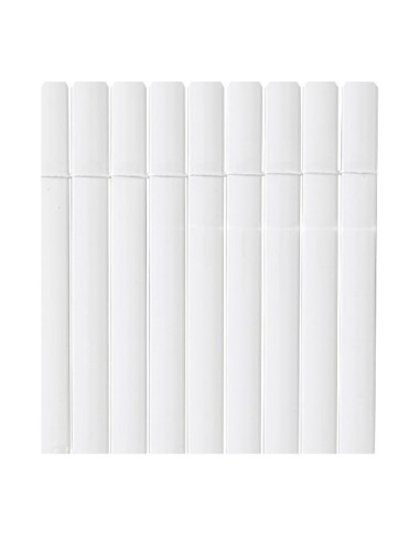 Cañizo oval plasticane color blanco 1x3m faura