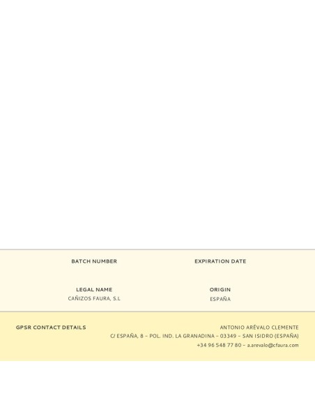 Cañizo oval plasticane color blanco 1x3m faura