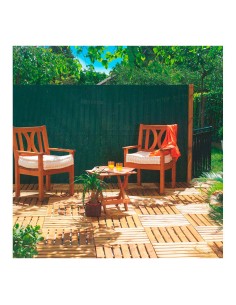 Cañizo pvc verde doble cara 1 x 3 m