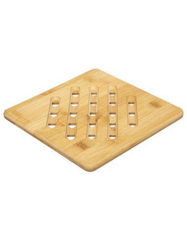 Salvamantel de bambú 20 x 20 cm