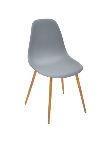 Sillas comedor grises col."taho" 46 x 55 x 86 cm