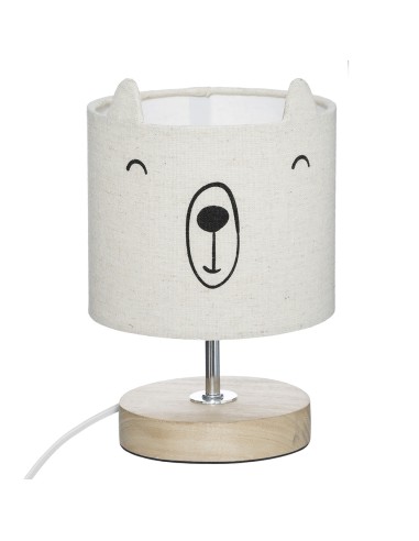Lámpara de mesa infantil sobremesa 'bear' e14 (bombilla no incluida)