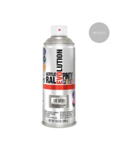Pintura en spray pintyplus evolution metalizada 520 cc plata mt191