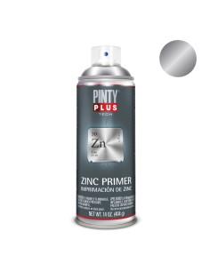 Pintura en spray pintyplus tech zinc galvánico 520cc z169