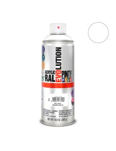 Pintura en spray pintyplus evolution 520 cc ral 9016 blanco tráfico
