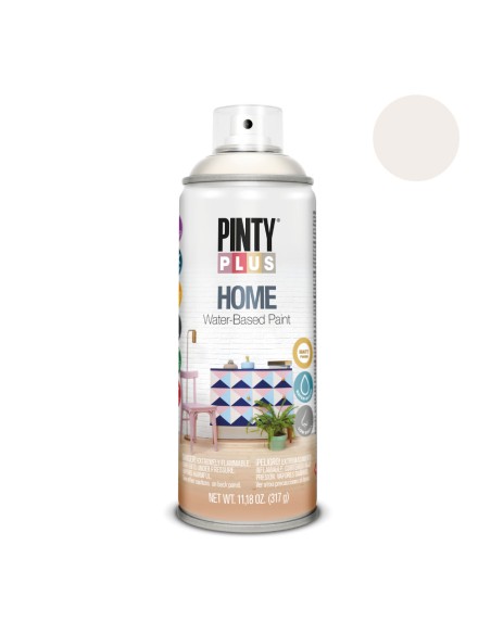 Pintura en spray pintyplus home 520 cc white milk hm112