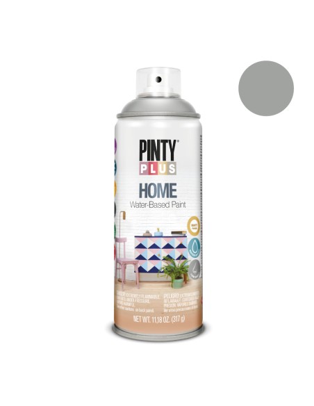 Pintura en spray pintyplus home 520 cc rainy grey hm417