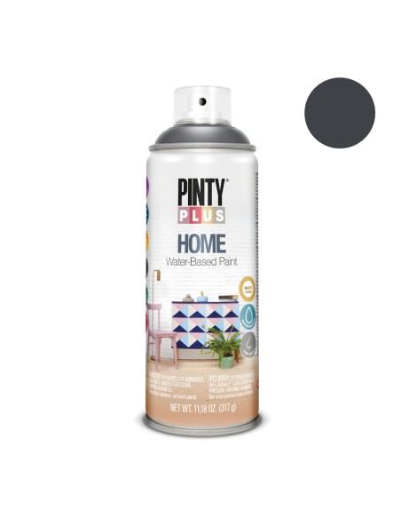 Pintura en spray pintyplus home 520 cc black hm438