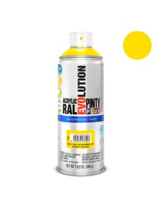 Pintura en spray pintyplus evolution water-based 520 cc ral 1021 amarillo colza