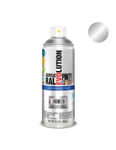 Pintura en spray pintyplus evolution water-based 520 cc ral 9006 aluminio blanco