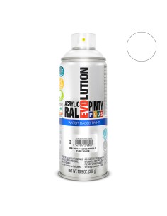 Pintura en spray pintyplus evolution water-based 520 cc ral 9010 blanco puro