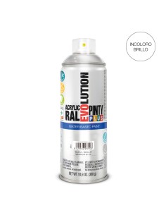 Pintura en spray pintyplus evolution water-based 520 cc b199 barniz brillo