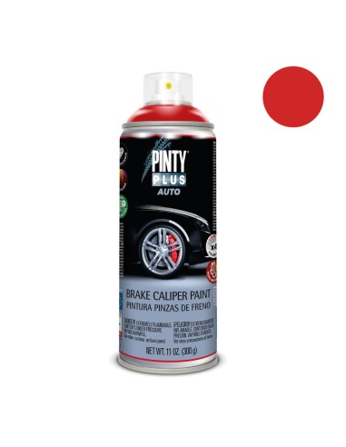 Pintura en spray pintyplus auto 520cc pinzas freno pf107 rojo
