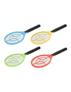 Matainsectos raqueta eléctrica 46x17cm colores surtidos