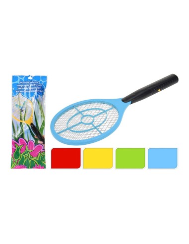 Matainsectos raqueta eléctrica 46x17cm colores...