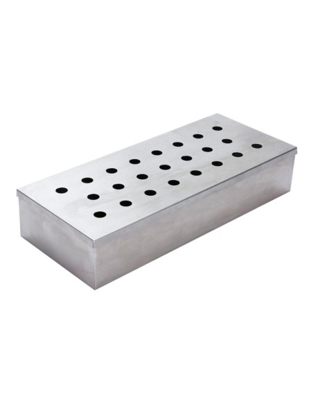 Ahumador portátil de acero inoxidable 45 x 24 x 10 cm