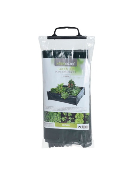 Semillero cuadrado verde medida 75 x 75 x 25 cm