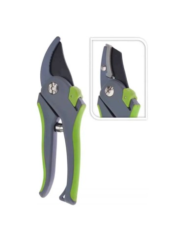 Pack 2 tijeras de poda con mango de plastico...