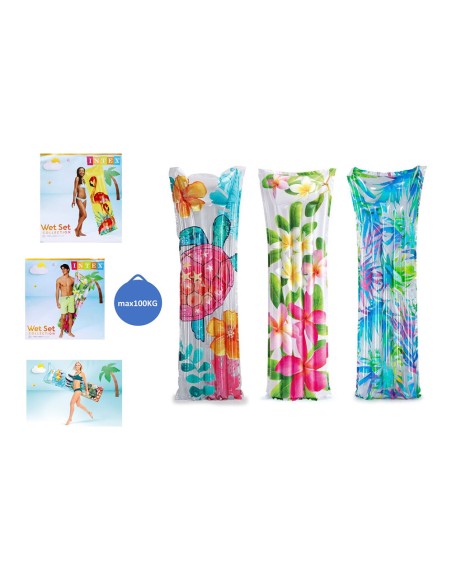 Colchoneta hinchable 69 x 183 cm. modelos surtidos