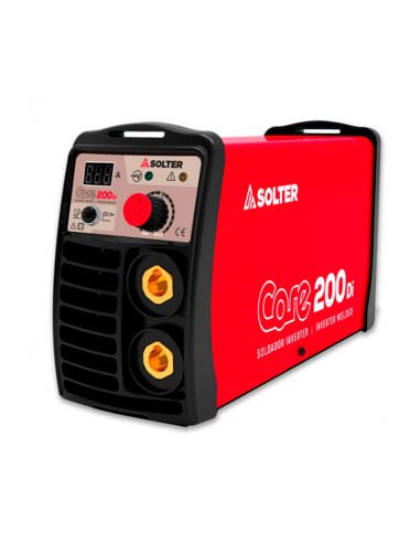 Equipo soldador inverter core 200di con accesorios solter