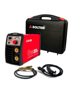 Equipo soldador inverter core 200di con accesorios solter 2