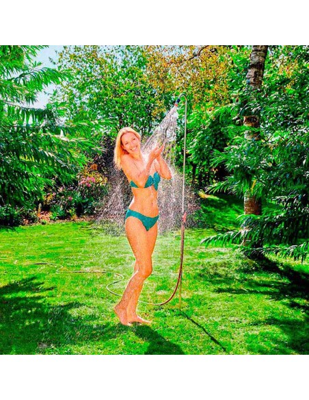 Ducha de jardín gran cabezal gardena